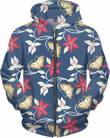 Butterflies and Vine Hoodie