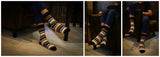 Men's Crew Length Cotton Happy Socks, British Style Argyle Pattern Designs