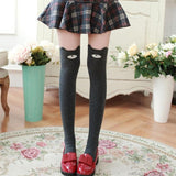 Women's Funky Over the Knee High Socks