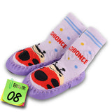 Baby Toddler Non-Slip Moccasin Socks Slippers from age 12M-24M