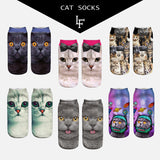Be Trendy!!! Cool 3D Animal Print Short/Ankle Socks, UNISEX, ONE SIZE