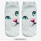 Be Trendy!!! Cool 3D Animal Print Short/Ankle Socks, UNISEX, ONE SIZE