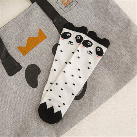 Children's Funky Animal Design Knee High Socks, assorted designs available from age 1-6 y/o