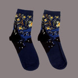 Art-inspired Novelty Women Short Socks