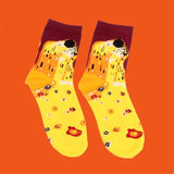 Art-inspired Novelty Women Short Socks